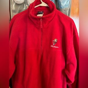 Men’s Vintage Ohio state quarter zip
